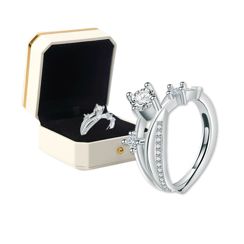 （🔥LAST DAY SALE-80% OFF)DIYSTAR Diamond Magnetology Lymphvity Ring