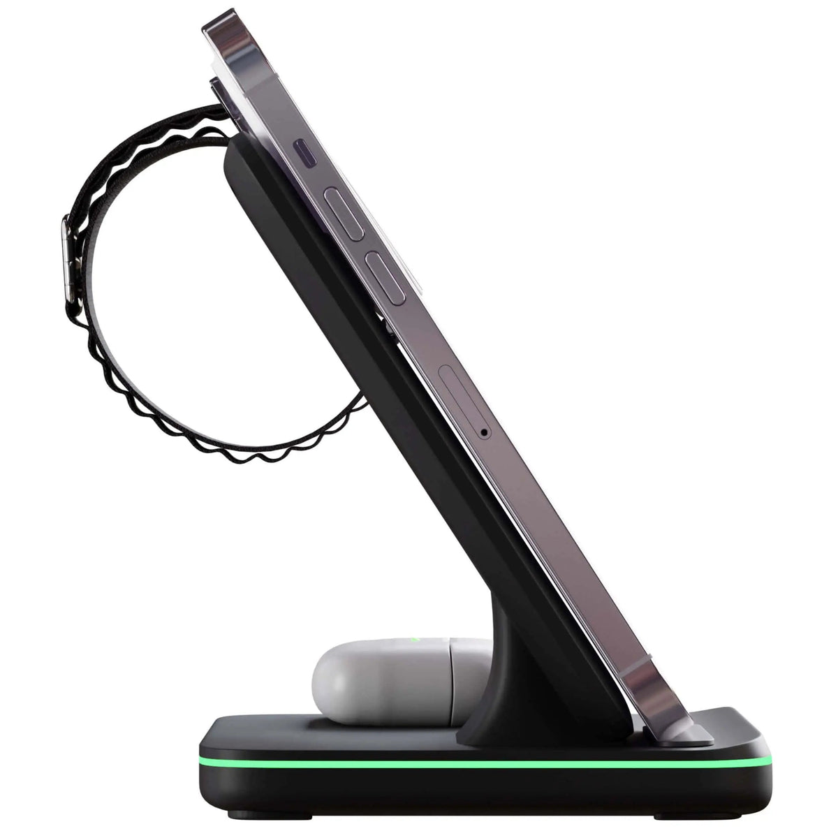 3-in-1 Wireless Charger for iPhone, Apple Watch & AirPods