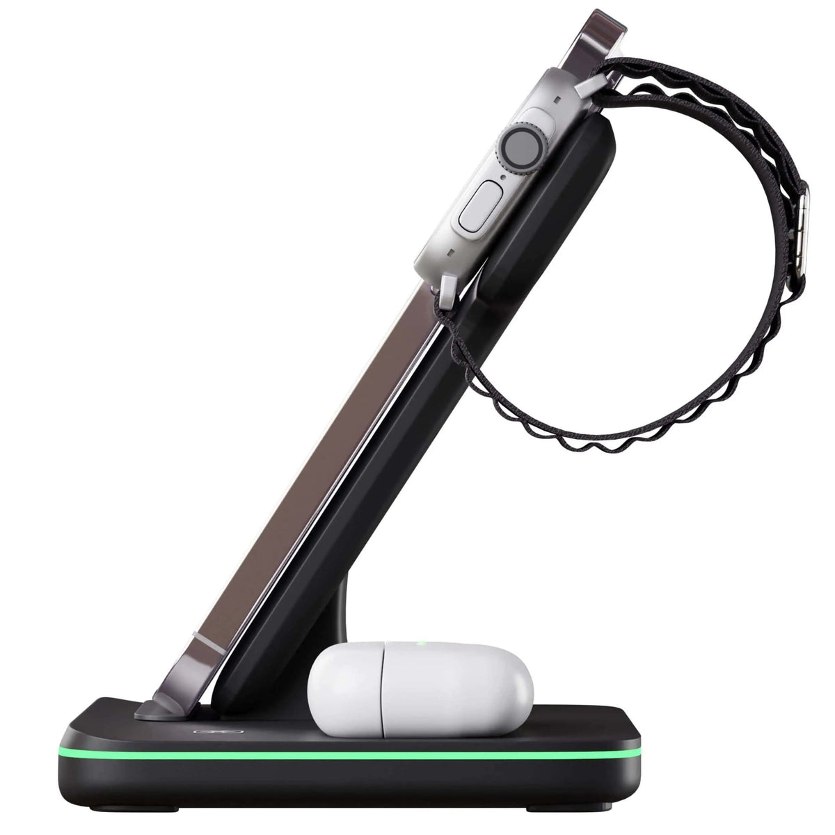3-in-1 Wireless Charger for iPhone, Apple Watch & AirPods