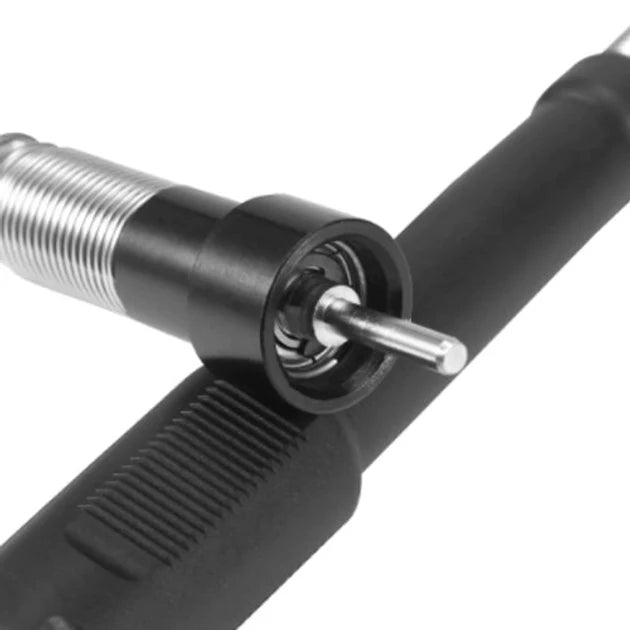 Flexible shaft extension for mini electric belt sander