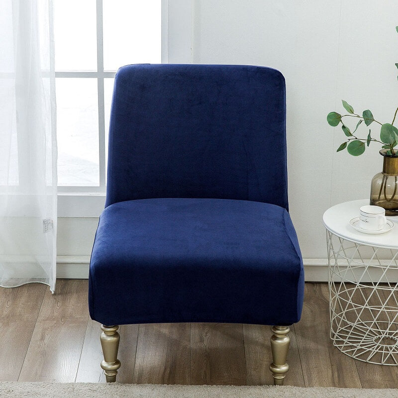 Armless Accent Chair Slipcover, Stretch Sofa Furniture Protector Covers