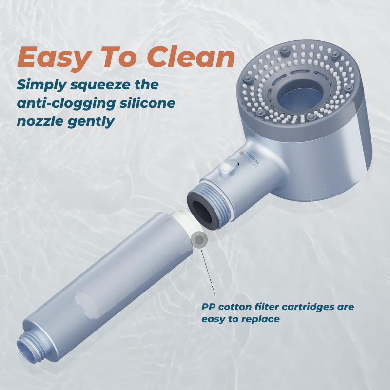 Hey Pure Filtered Dual Shower System