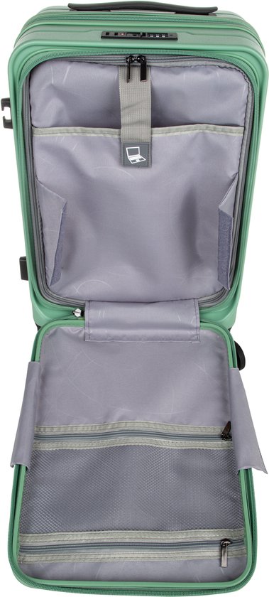 Hardshell Suitcase with Laptop Compartment – Vienna