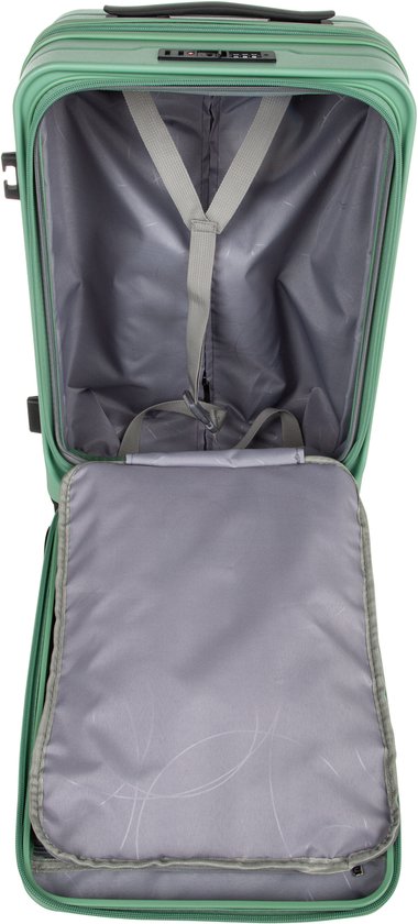 Hardshell Suitcase with Laptop Compartment – Vienna