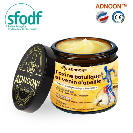 ADNOON®  Crème de guérison des os et de soulagement de la douleur au Botox et venin d'abeille