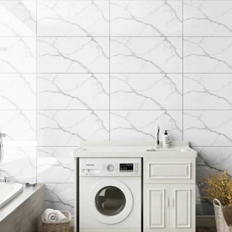 Waterproof Marble Effect Tile Stickers – Easy to Apply, Realistic Design
