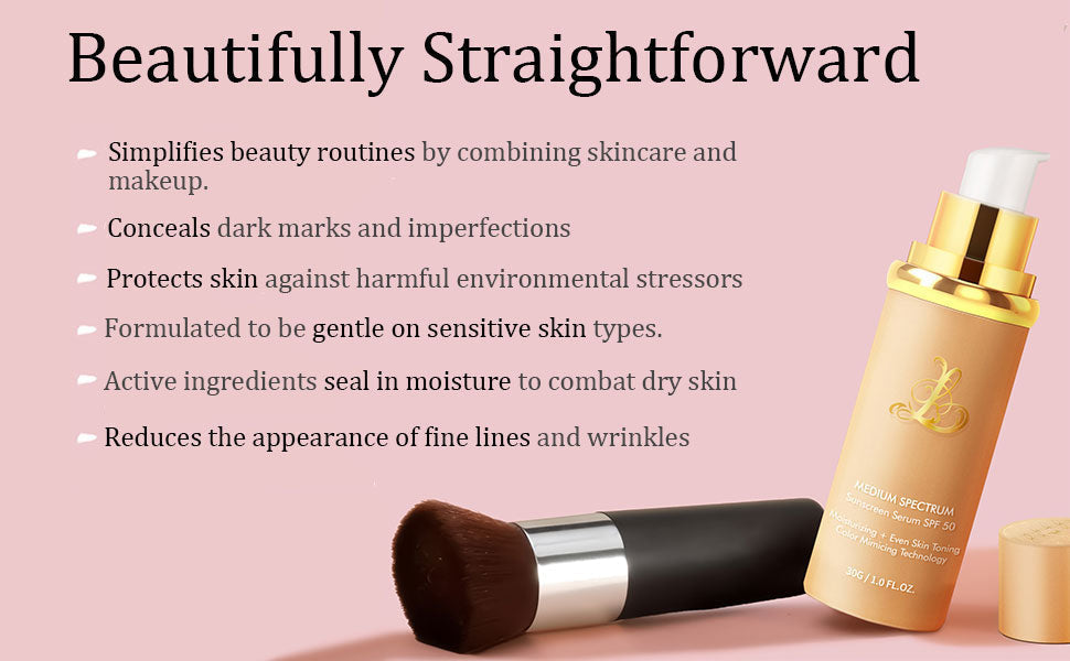 New Year's Special 80% OFF Last Day🔥 4 in 1 Color Changing Foundation SPF 50