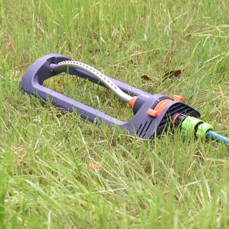 Oscillating Lawn Sprinkler, Automatic Watering, Easy Installation