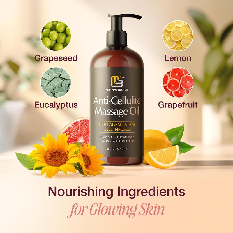 Collagen Skin Massage Oil 240ml – Moisturizing Oil for Soft, Firm-Looking Skin