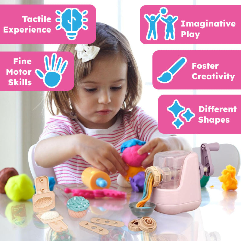 Creative Clay Pasta Machine Set