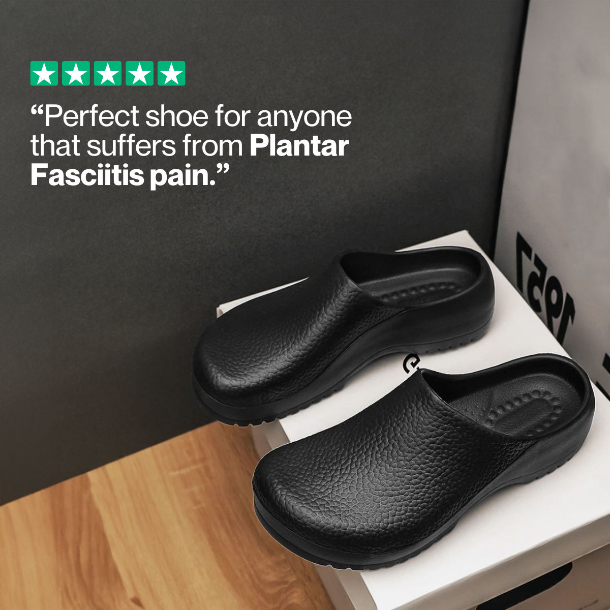 Elson Comfort Clog Mules – Non-Slip Slip-On Design