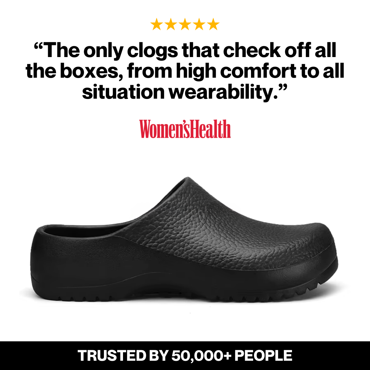 Elson Comfort Clog Mules – Non-Slip Slip-On Design