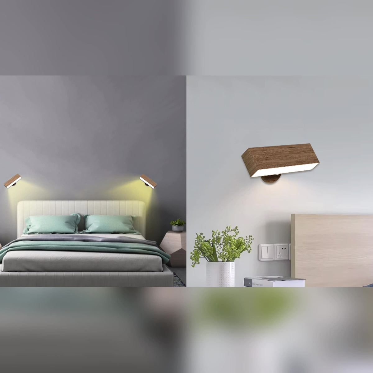 Brillenza™ Rechargeable Wall Sconce