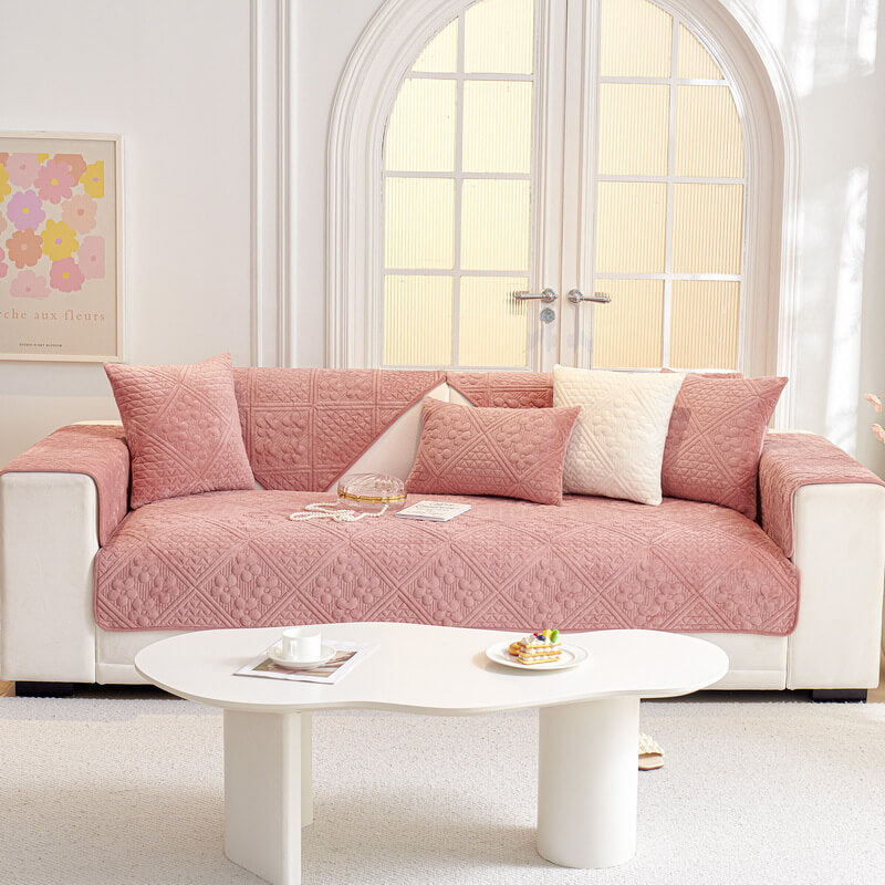 Sectional Couch Cover, Anti-Slip Sofa Slipcover for Pets Kids - Furniture Protector Sofa Covers