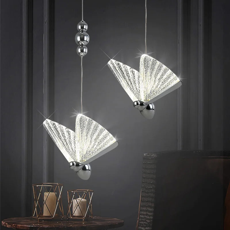 Lumin Flutter Mosaic Butterfly Lamp