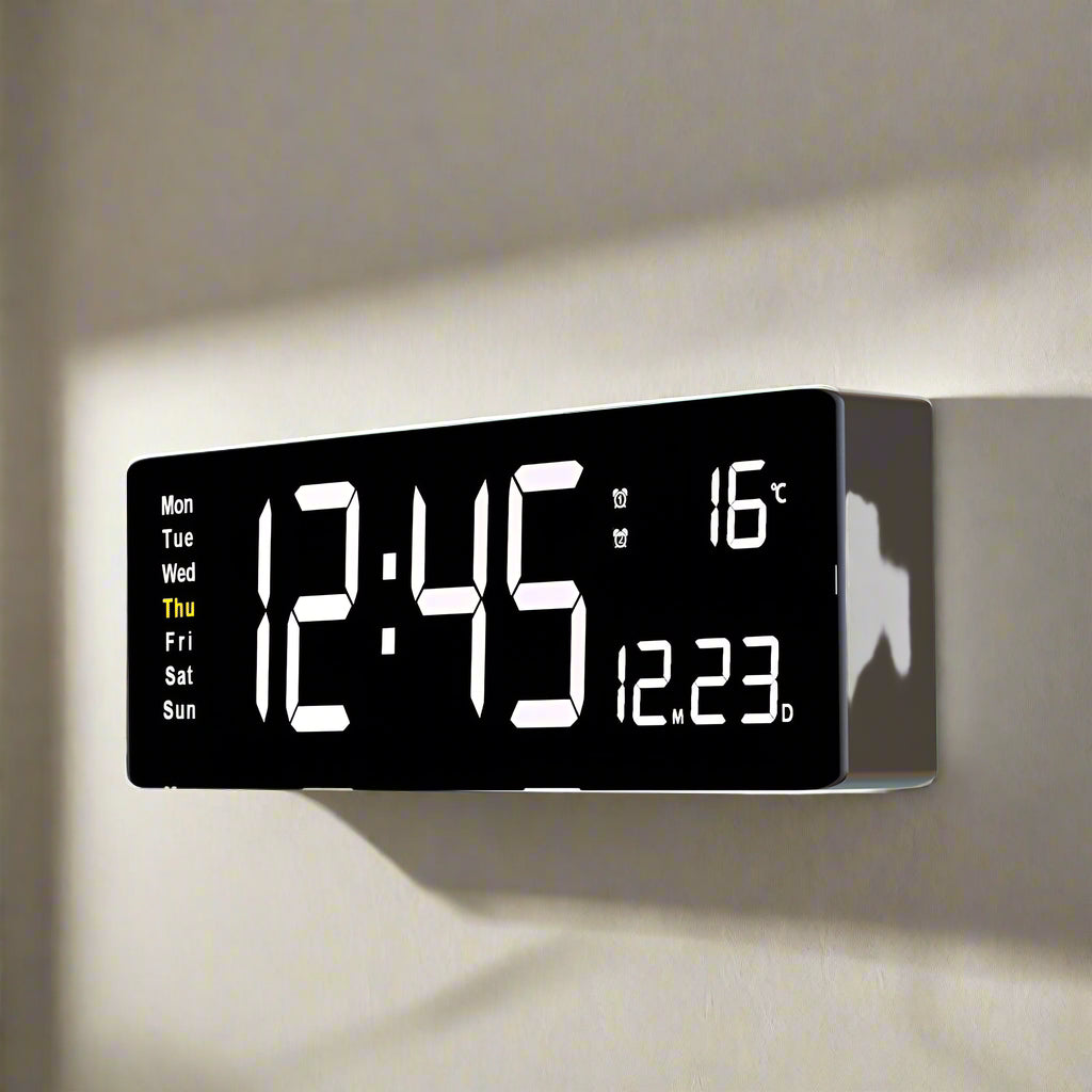 Colorful Acrylic Digital Clock - Bring color to your interior!