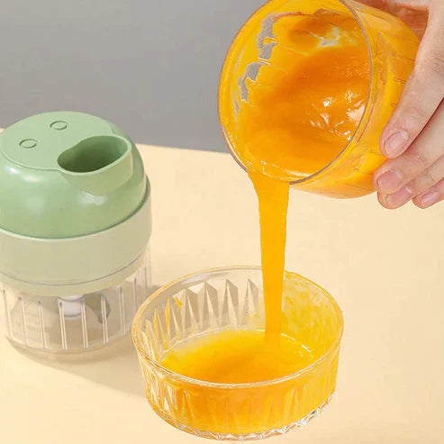 The Chopsy | 4-in-1 Vegetable Cutter & Chopper with Blade Attachments