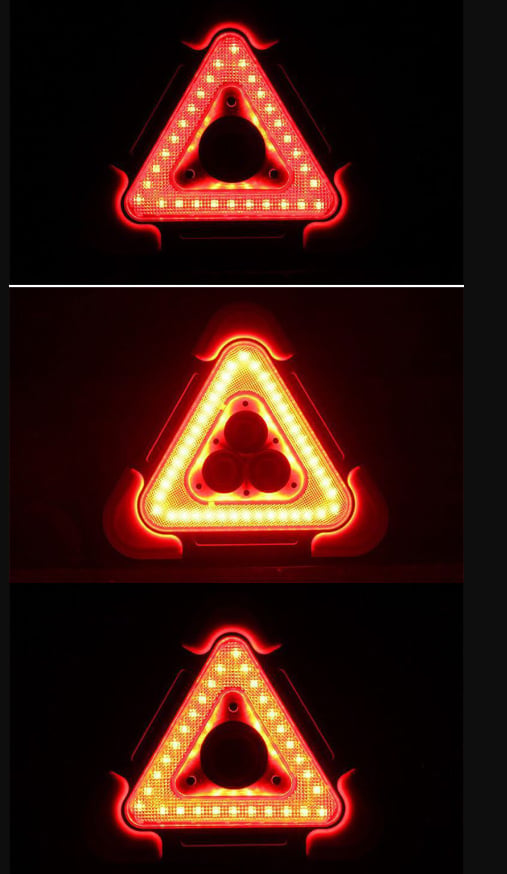 2-in-1 Solar-Powered Emergency Signal Light