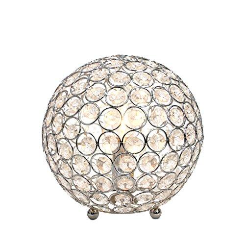 Elegant Design Crystal Ball Table Lamp