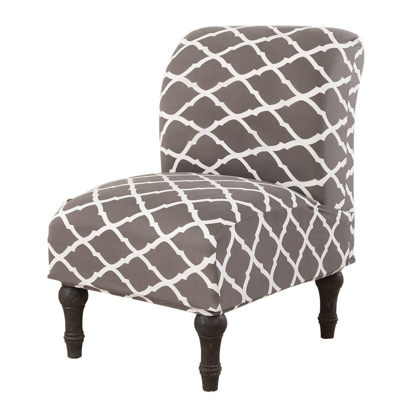 Armless Accent Chair Slipcover, Stretch Sofa Furniture Protector Covers