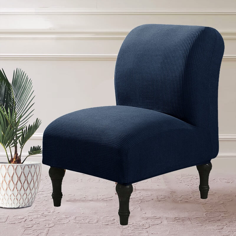 Armless Accent Chair Slipcover, Stretch Sofa Furniture Protector Covers