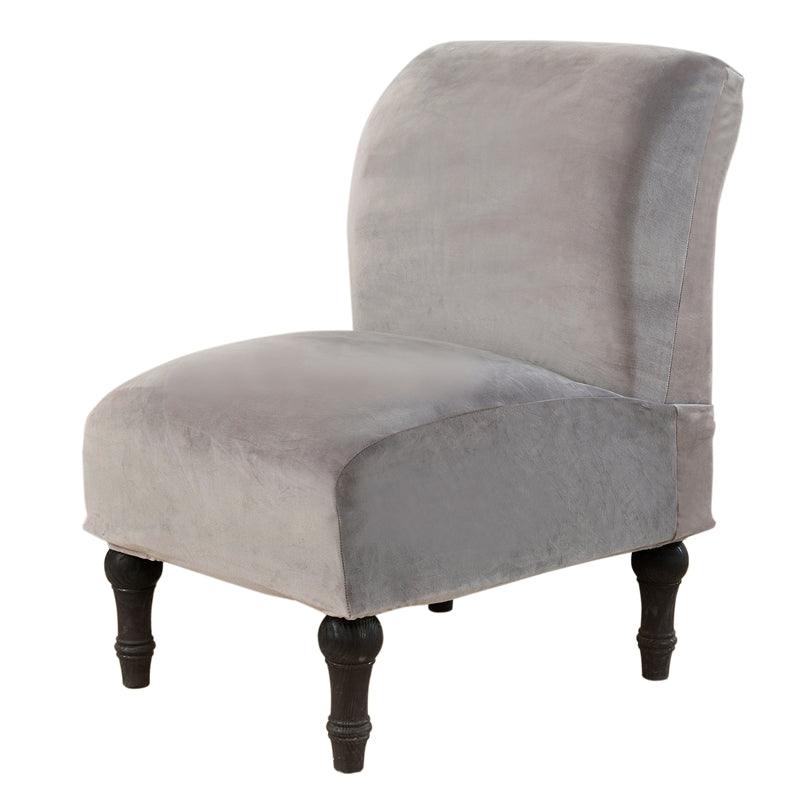 Armless Accent Chair Slipcover, Stretch Sofa Furniture Protector Covers