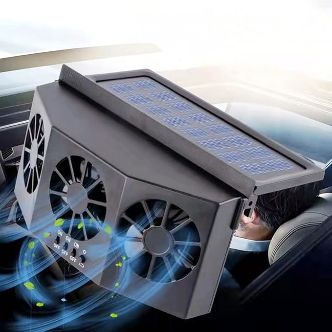 SolarMax Car Air Conditioner - Eco-Friendly, Solar-Powered Cooling for Vehicles