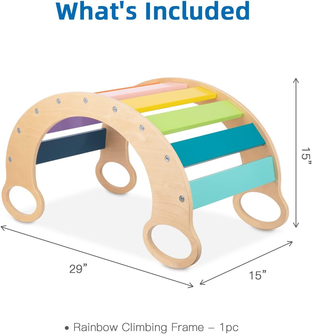 Rainbow Climbing and Balance Set