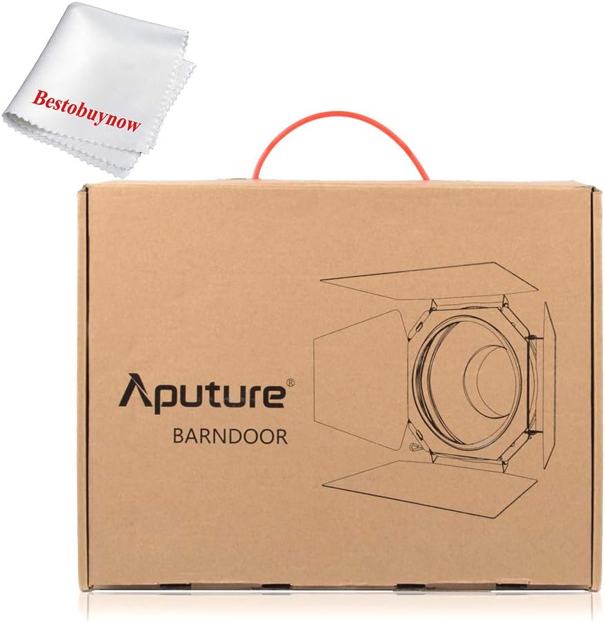 Aputure Barndoors for 120D Mark 2 & 300D: Professional Light Control with Bowens Moun