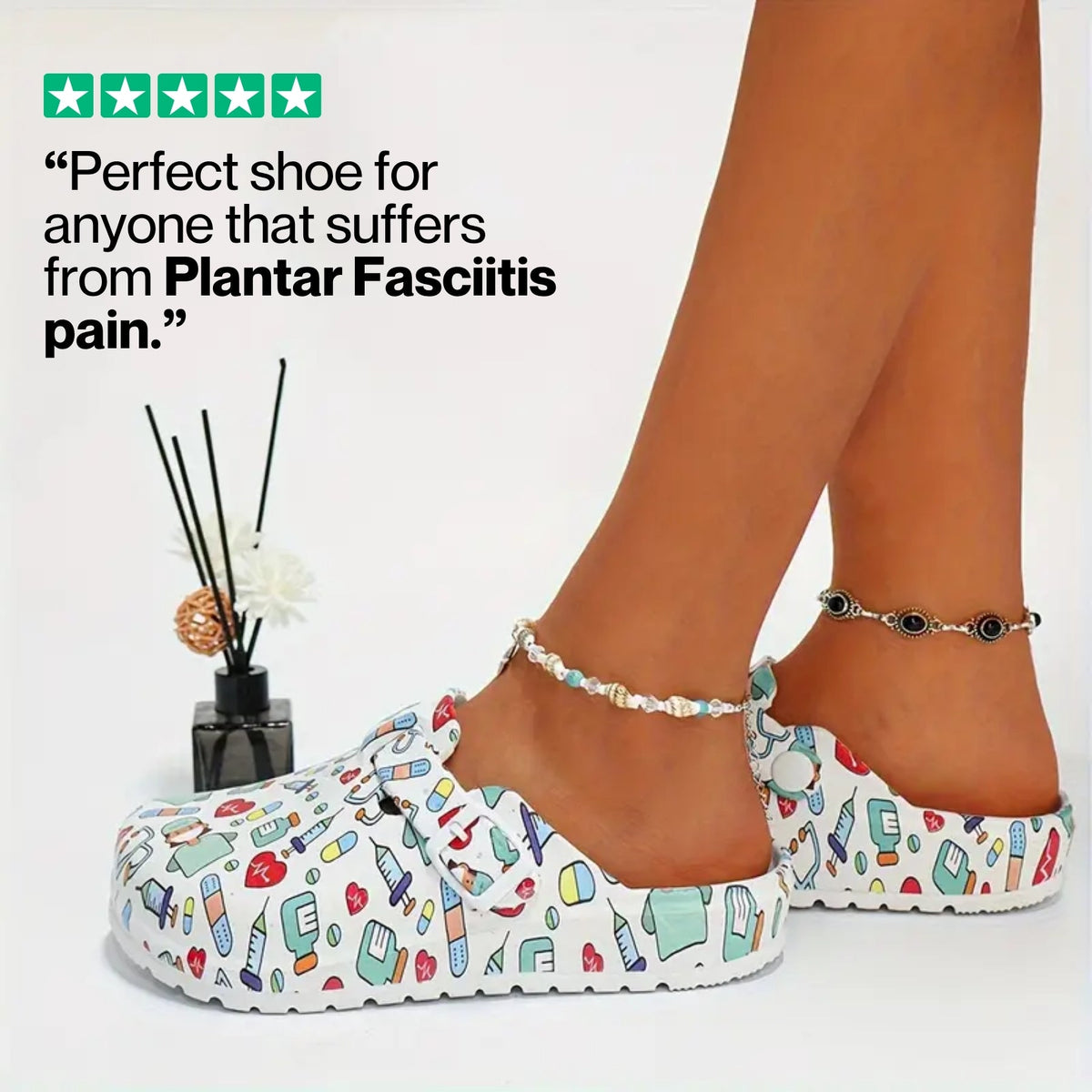 Vale Comfort Non-Slip Clogs – Slip-On Design