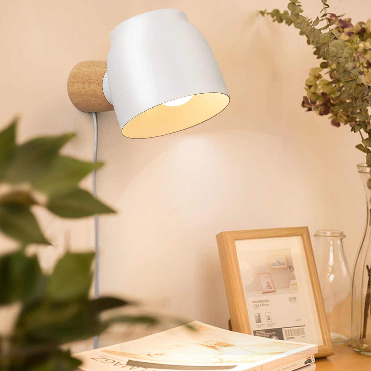 Farmhouse Plug in Wall Sconces