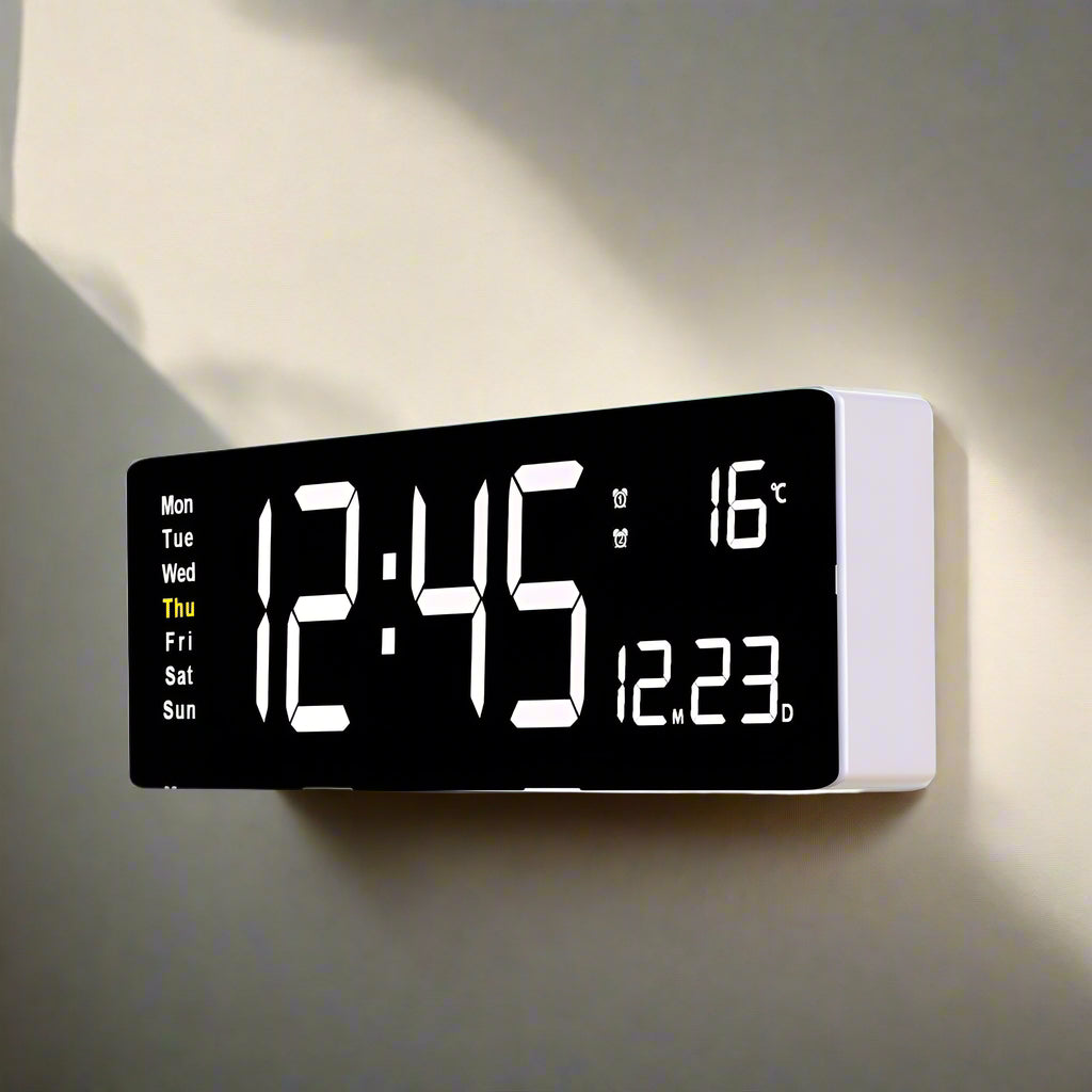 Colorful Acrylic Digital Clock - Bring color to your interior!