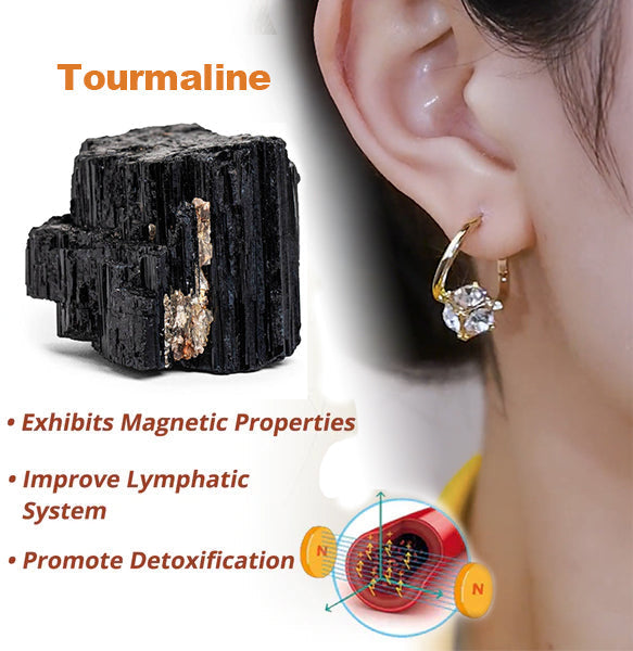 （🔥LAST DAY SALE-80% OFF)Diystar Lymphvity MagneTherapy Germanium Earrings
