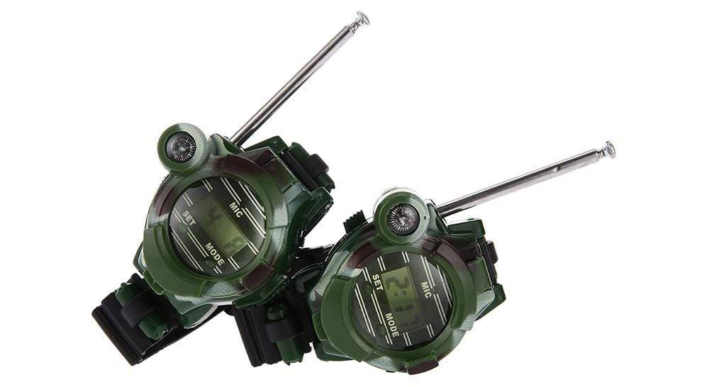 7 In 1 Walkie Talkie Survival  Watch For Kids (Camouflage Style )