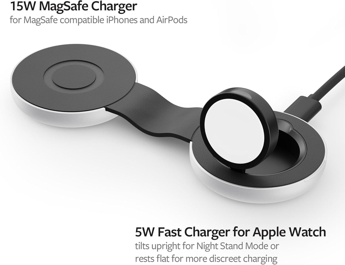 Twelve South AirFly Pro Bluetooth Audio Transmitter & HiRise 3 Deluxe MagSafe Charging Stand