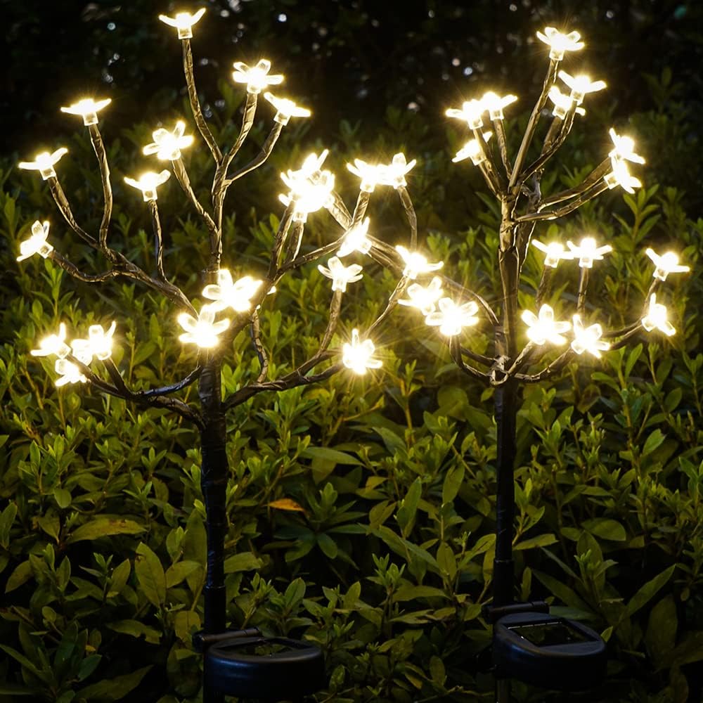 Avichic® Cherry Blossom Solar Garden Lights