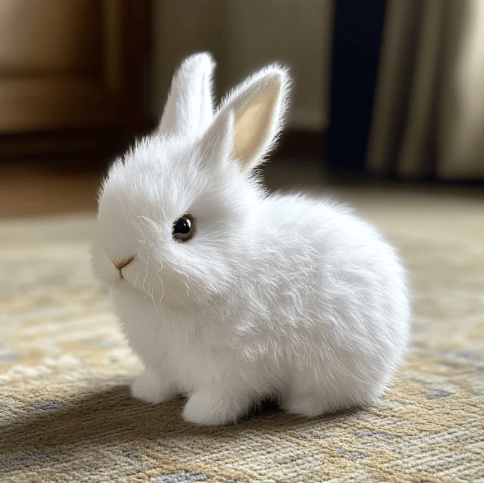 🎁 Beste Angebote 50% Rabatt 🥕🐇 Hase - Mein realistisches Kaninchenspielzeug