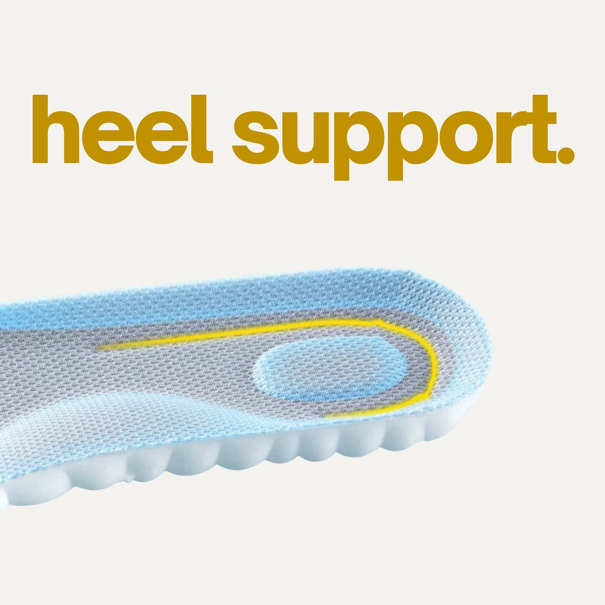 Avichic Orthopedic-Style Massage Insoles – Cushioned Support