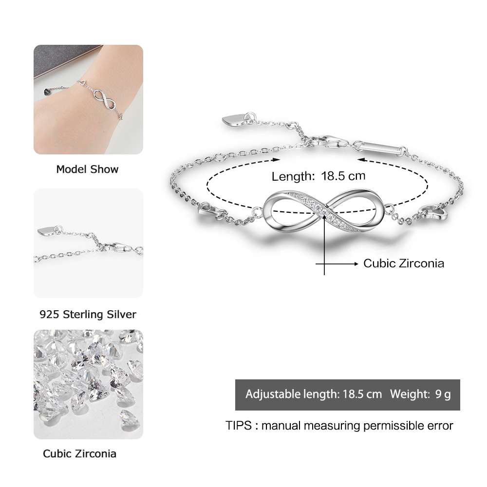 Endless Love - Sterling Silver Bracelet