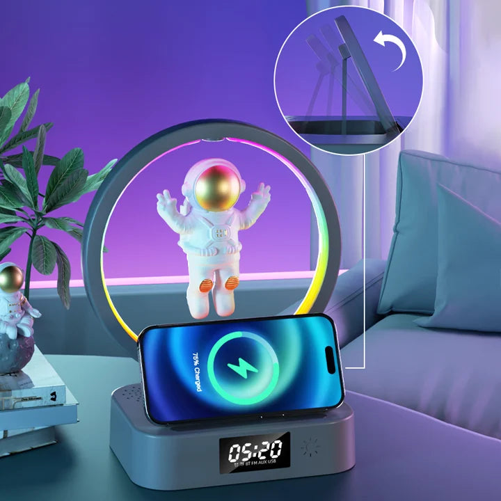 Astronaut Bluetooth Speaker with Levitation & RGB Light