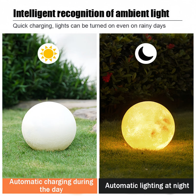 Outdoor Waterproof Solar Moon Lamps
