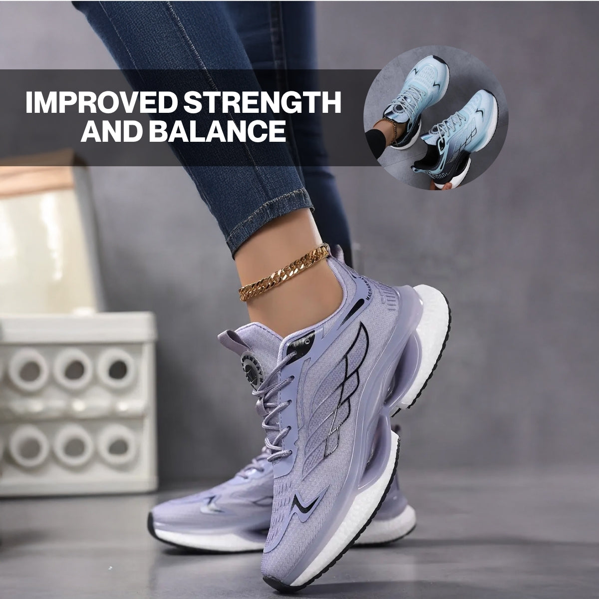 Aerion Hands-Free Supportive Walking Shoes – Limited Time Offer
