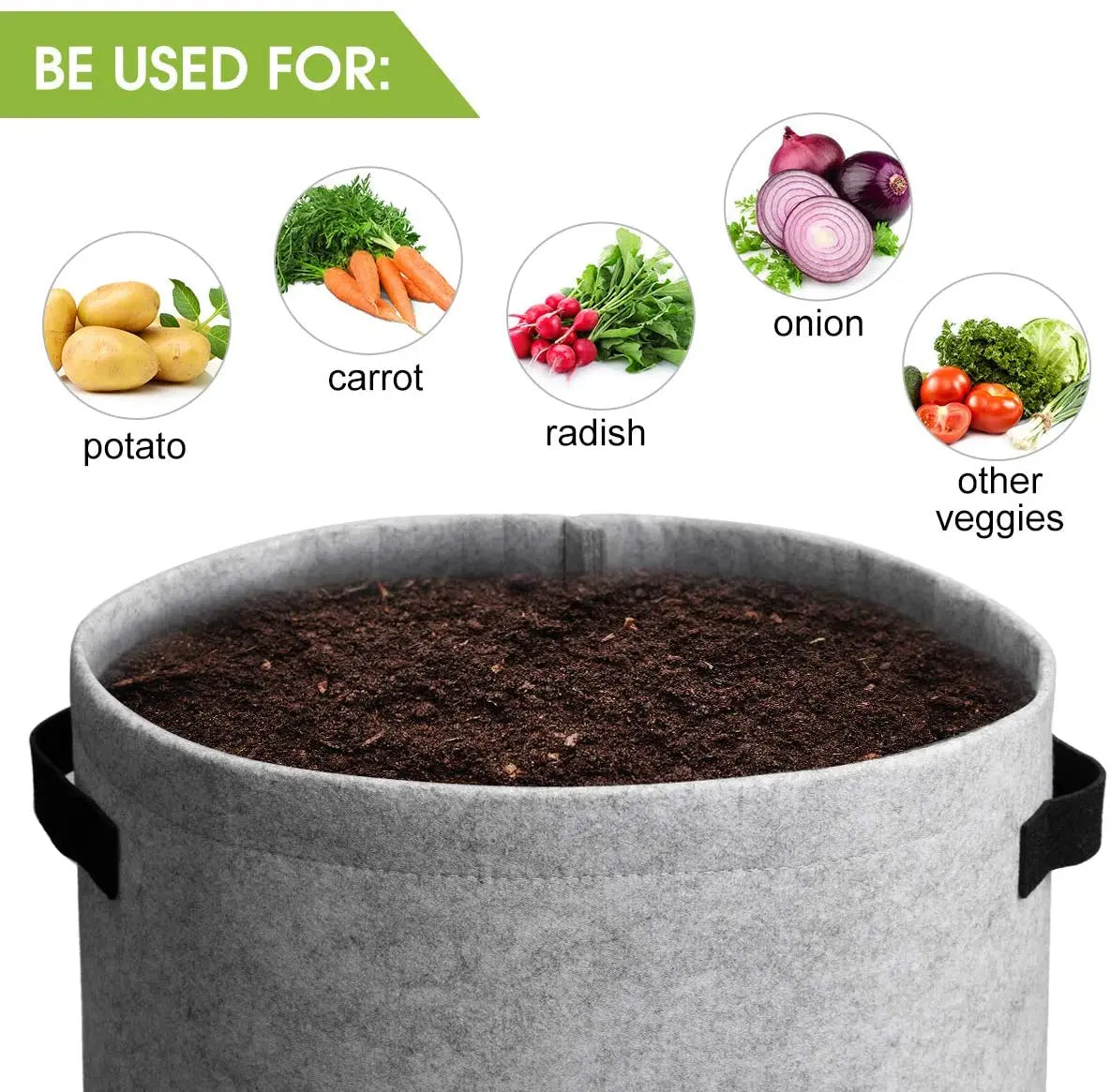 Avichic® Felt Potato Growth Bags