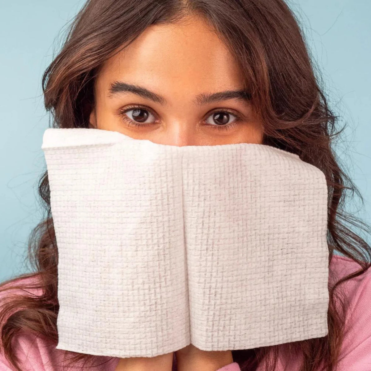 Clean Skin Club Clean Towels XL - 100% Biobased, Dermatologist Approved Disposable Face Towels (100 ct, 2 Pack)
