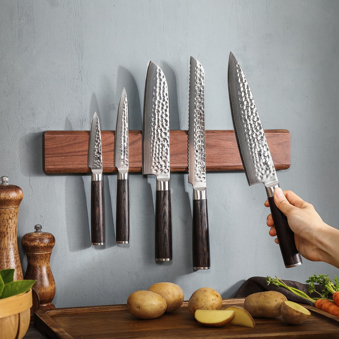 Walnut Magnetic Knife Strip