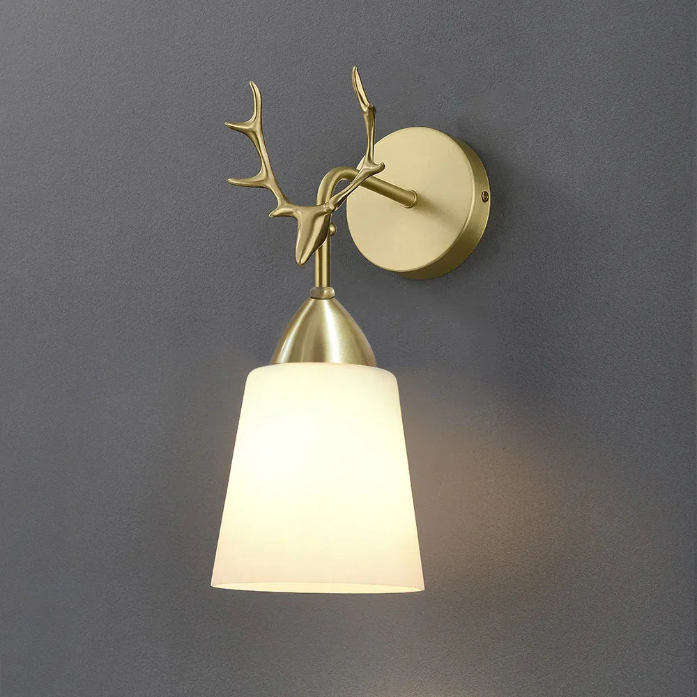 Deer Antler Wall Light E27 Nordic Wall Sconce Indoor Lighting
