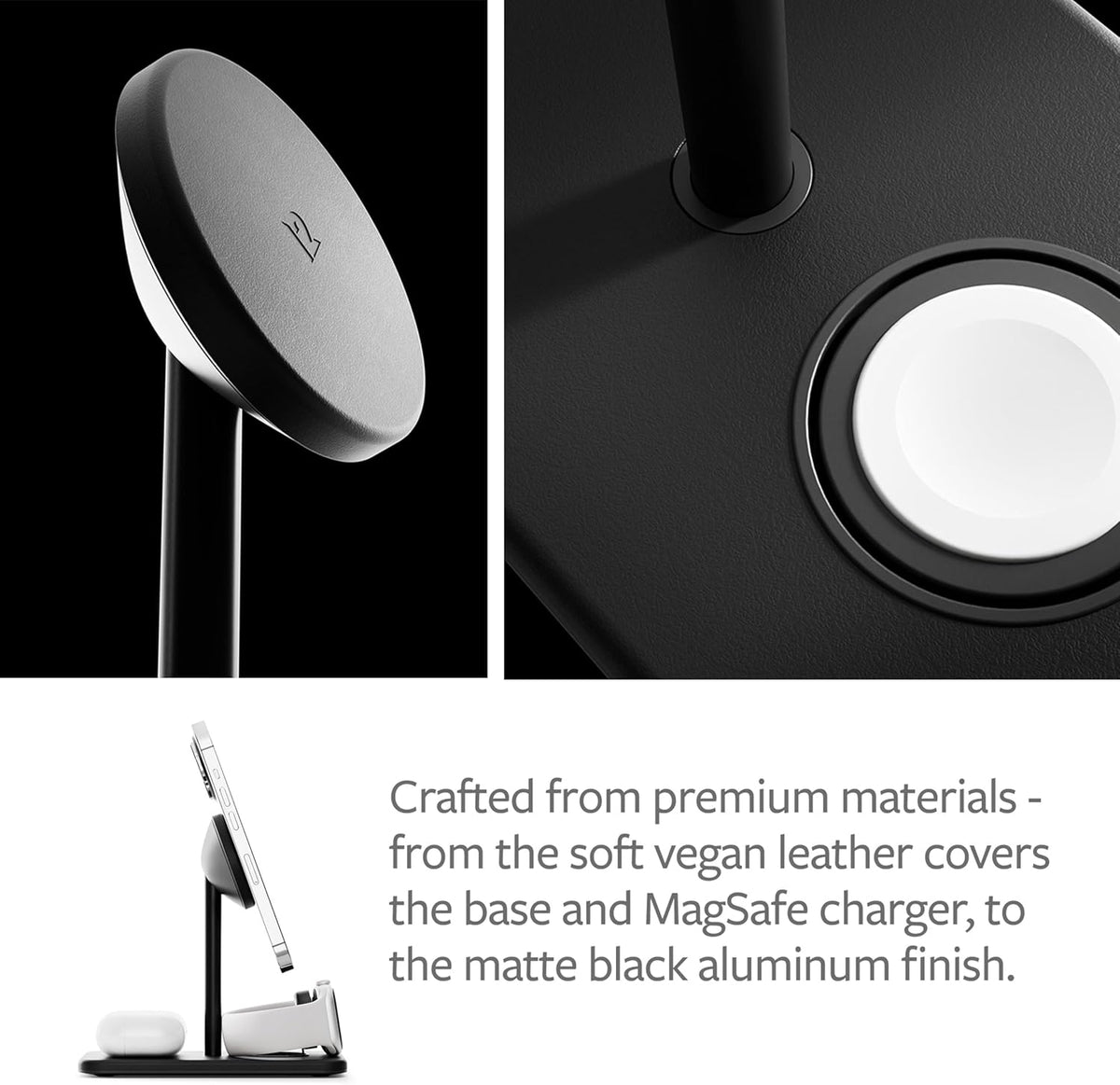 Twelve South AirFly Pro Bluetooth Audio Transmitter & HiRise 3 Deluxe MagSafe Charging Stand