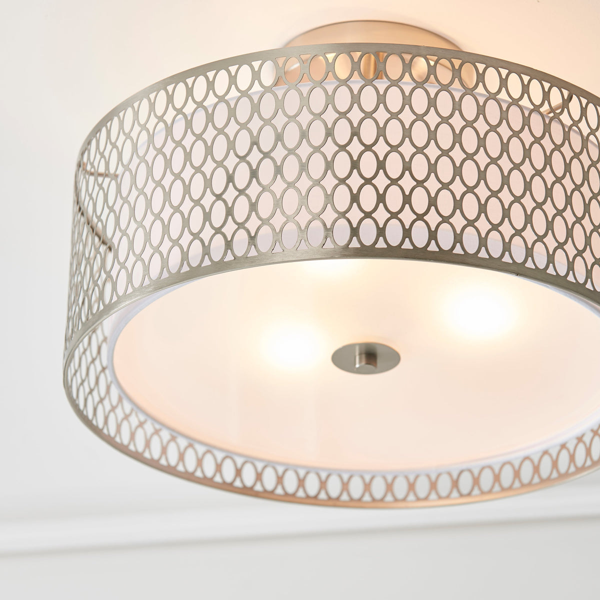 Cordero 3 Light Semi Flush Ceiling Light