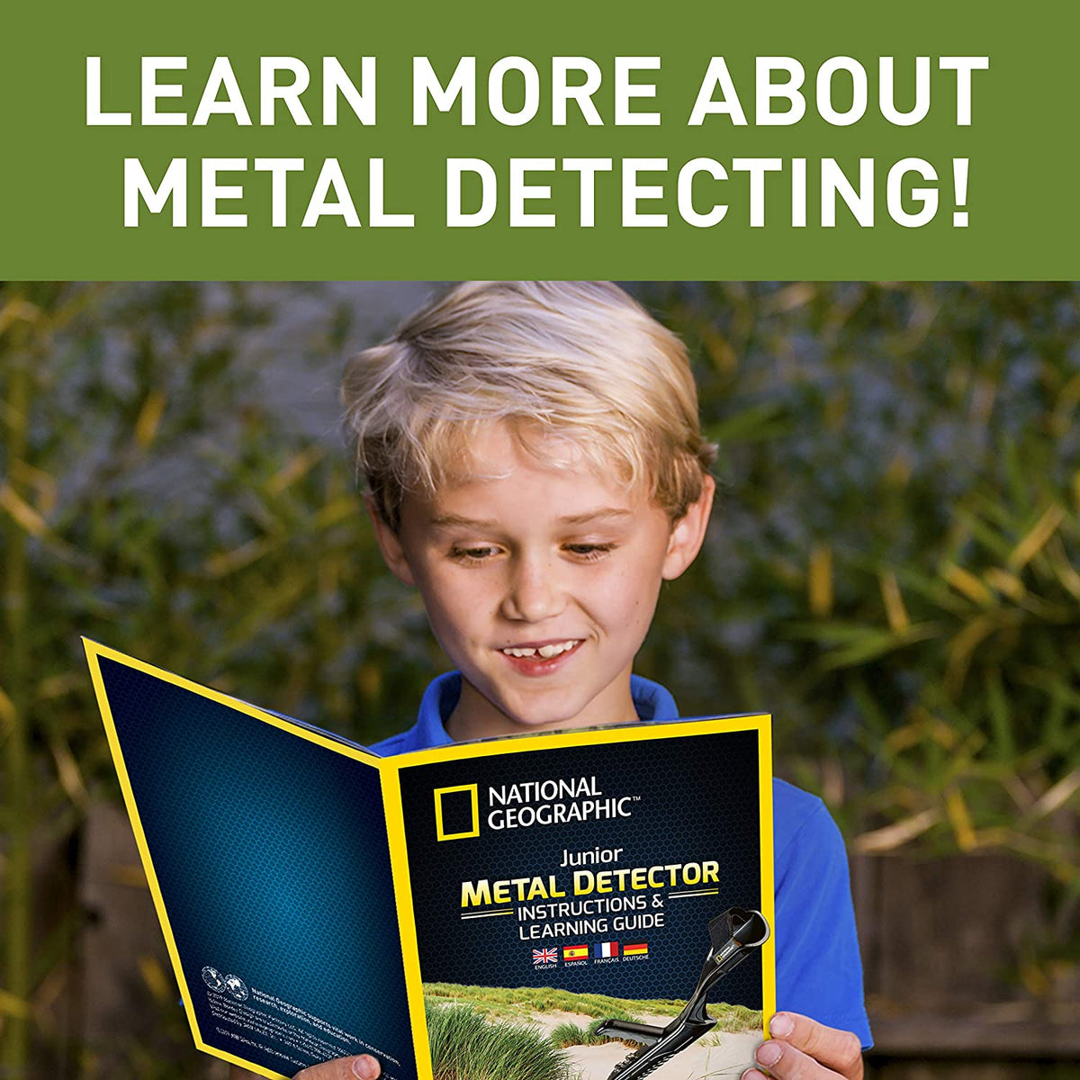 Metal Detector Lightweight Adjustable Treasure Hunter