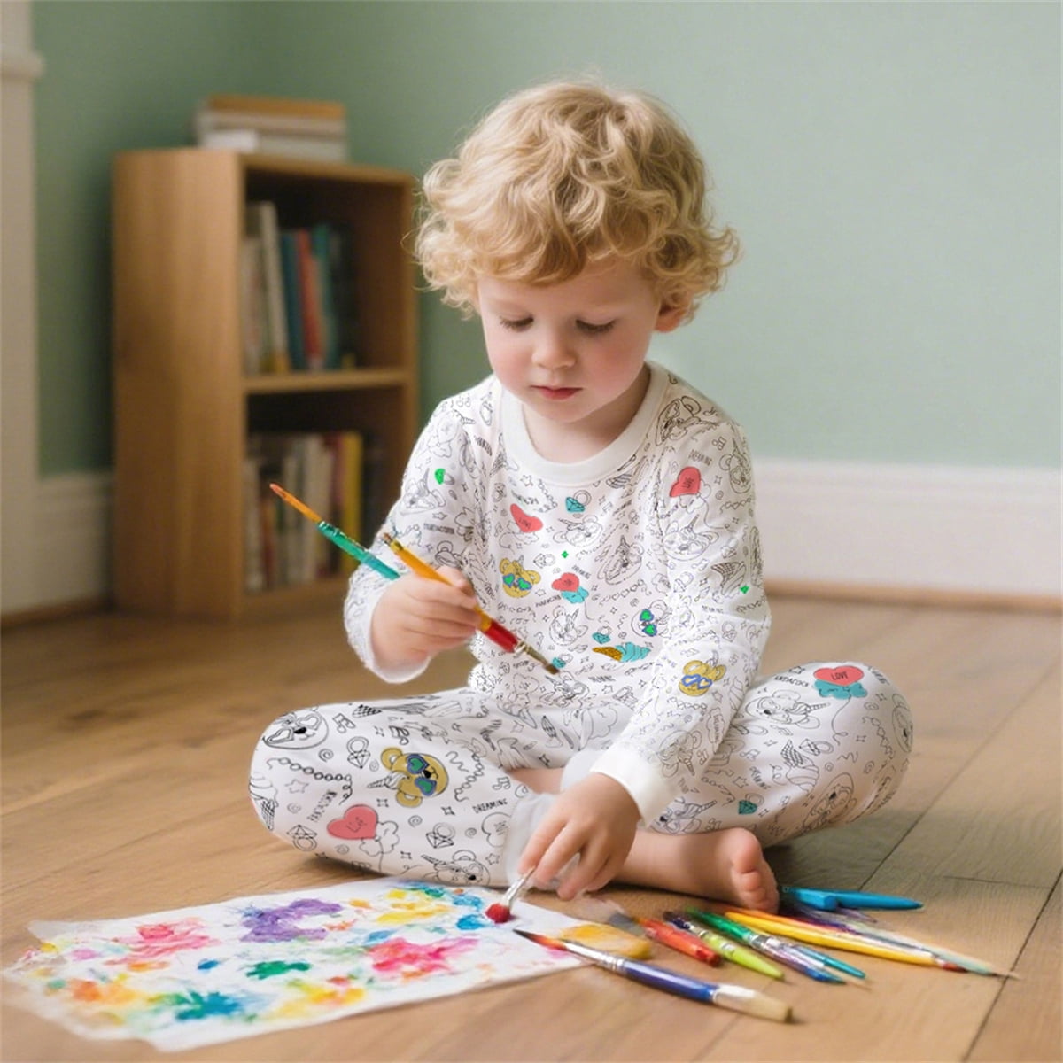 Kids Cozy Christmas Pajama Set - Long Sleeve Two Piece